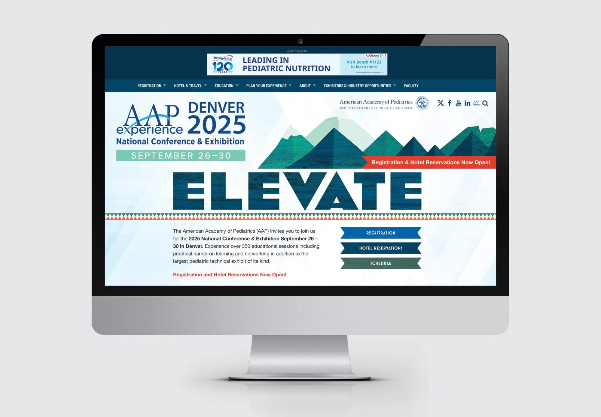 AAP National Conference & Exhibition 2025 Website - LTD Creative
