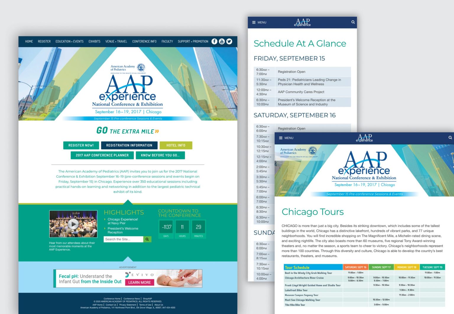 AAP National Conference & Exhibition 2017 Website LTD Creative